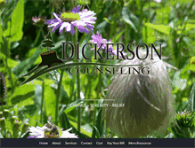 Tablet Screenshot of dickersoncounseling.com